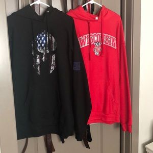 WI Majestic. Black Grunt Style. Sweatshirts Men’s.